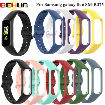Gumi Szíj, A Samsung Galaxy fit-e SM-R375 Okos Zenekar Watchband Állítható Csere Karkötő Karkötő Sport Szilikon Öv