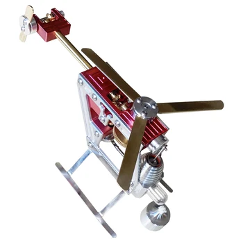 Helikopter-Motor Modell Stirling Micro Motor Gőz Motor Hobbi, Generátor Modell Tudomány Oktatási Segédanyagok Demonstrációs Modell