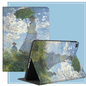 Ipad 2 3 4 festészete Bőr Állni az Esetben Air 2 3 Tabletta Fedezi Védő 2020-ra iPad Pro 11 10.2 10.5 7.9 9,7 hüvelykes Mini 4 5
