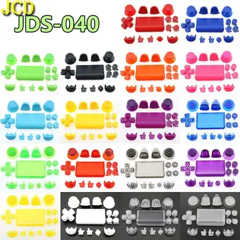 JCD 1Set Joystick Dpad L1 R1 R2 L2 Kulcs Irányba ABXY Gombok a PS4 Pro Slim Vezérlő JDS-040 Teljes sorozat Gombok Replacemen