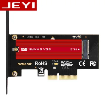 JEYI SK4 Plusz M. 2 NVMe SSD NGFF, HOGY PCIE X4 adapter M Gombot interfész kártya Suppor PCI Express 3.0 x4 2230-2280 m Méretben.2 TELJES SEBESSÉG