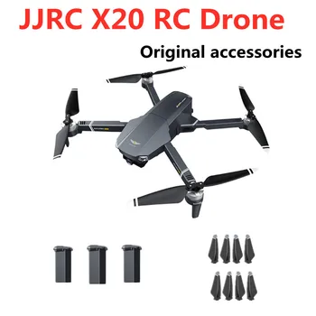 JJRC X20 RC Drón Eredeti Tartozékok 11.1 V Akkumulátor 3000mAh Propeller Maple Leaf Alkatrészek X20 GPS Drón X20 Drónok