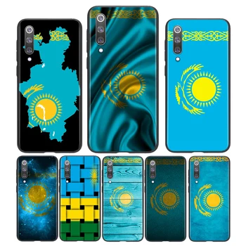 Kazahsztán Zászló Xiaomi Poco X3 NFC M2 X2 F2 F3 C3 M3 F1 Pro Mi Játszani Mix 3 A3 A2 A1 Lite Puha Telefon Esetében