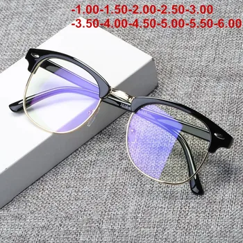 Kész Rövidlátás Szemüveg Anti-Kék Fény A Nők A Férfiak Optikai Rövidlátó, Szemüveges Szemüveget-1.0-1.5-2.0-2.5-3.0-3.5-4