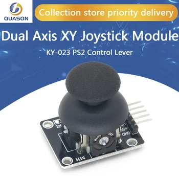 Magasabb Minőségű KY-023 Dual-tengely az XY Joystick Modul PS2 Joystick Vezérlő Kar Érzékelő arduino DIY KÉSZLET