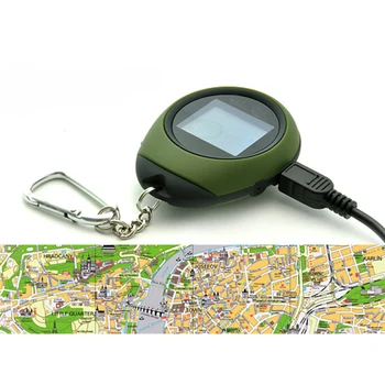 Mini Nyomkövető GPS Navigációs készüléket az USB Csat Újratölthető Erdei Turizmus, Turisztika Iránytű Készülék Lokátor Hangrögzítő Eszköz