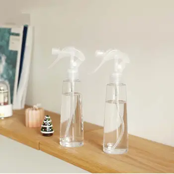 Műanyag Tisztítás Kezét Ravaszt Spray Üveg Átlátszó Kerti Permetező Víz Párologtató Hidratáló Üveg Hasznos Szalon Eszközök