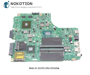NOKOTION A Dell Inspiron 15R 3421 Laptop Alaplap SR0XL I5-3337U CPU, DDR3 GT625M grafika KN-055NJX 055NJX 55NJX alaplap