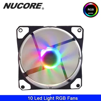 NUCORE 18 LED RGB ventilátor cpu-hűtő számítógép esetében