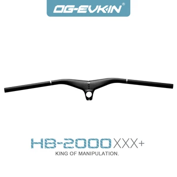 OG-EVKIN HB2000 Integrált Mountain Bike MTB Kormány t1000-es Szén-dioxid-Emelkedés 800mm 7-Fok UD Matt Kerékpár XC Lapos Bár Szár Kerékpár