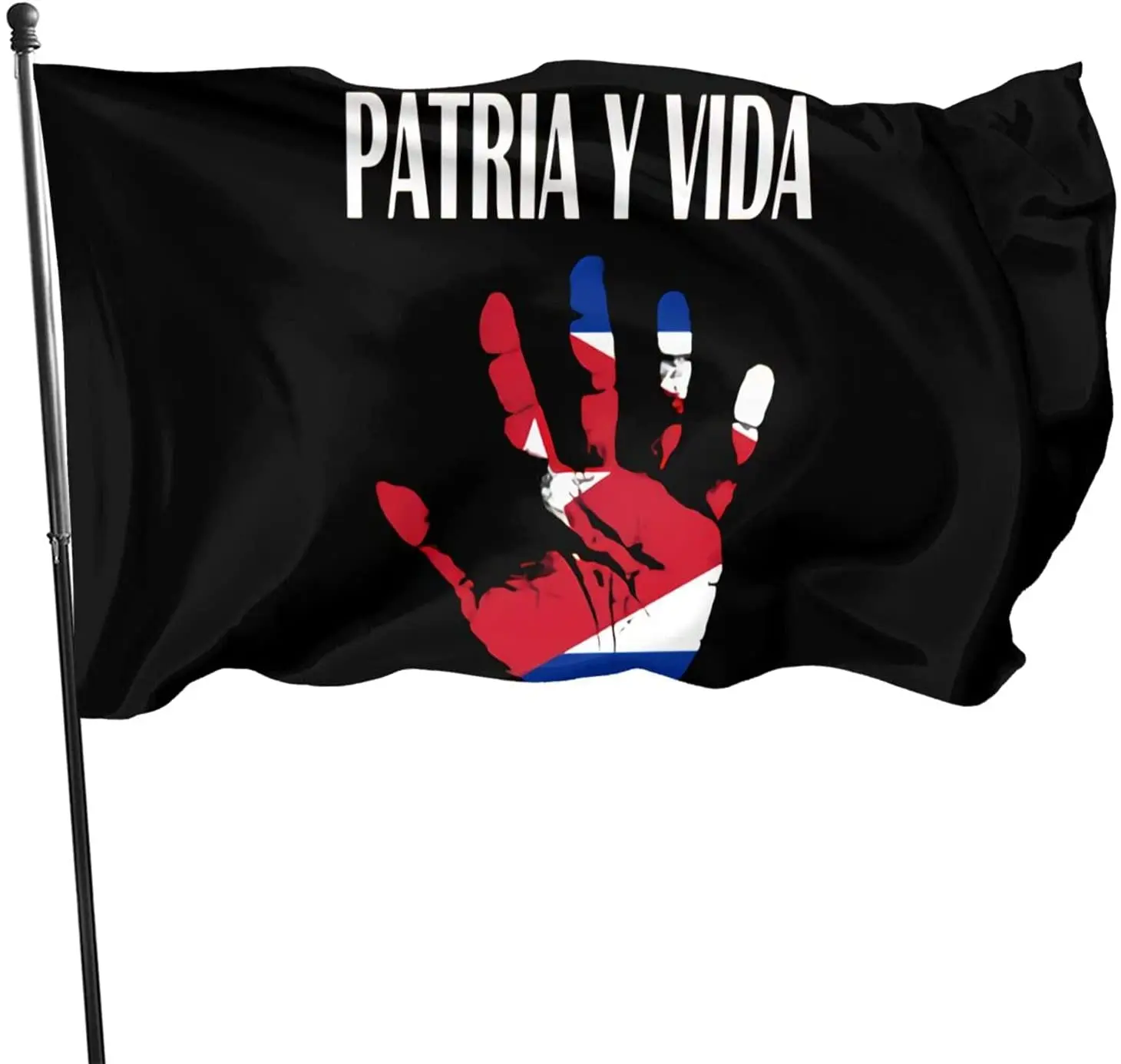 Kép /Patria-y-vida-viva-cuba-libre-zászló-3x5-ft-ellenálló-2-132544-thumb.jpg