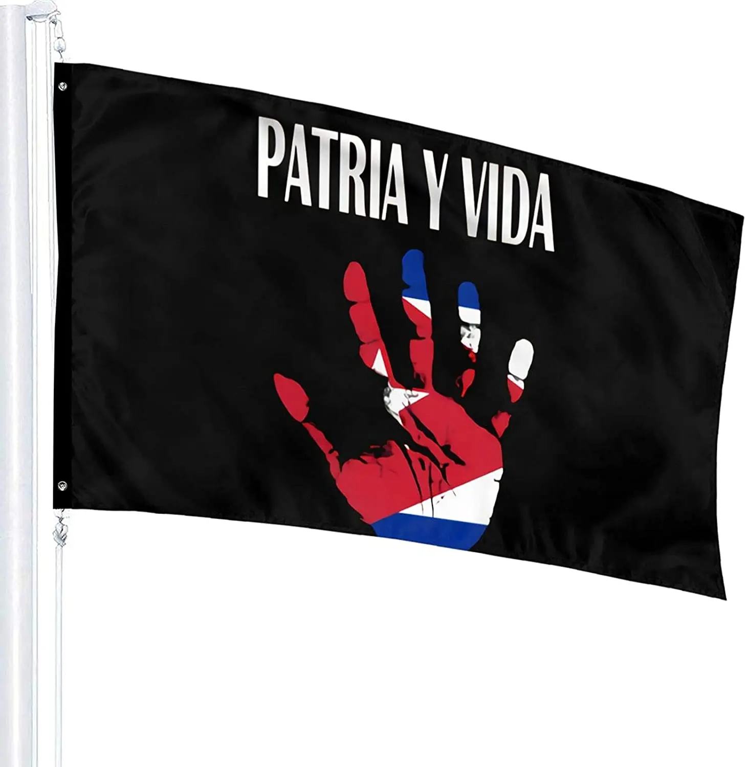 Kép /Patria-y-vida-viva-cuba-libre-zászló-3x5-ft-ellenálló-3-132544-thumb.jpg