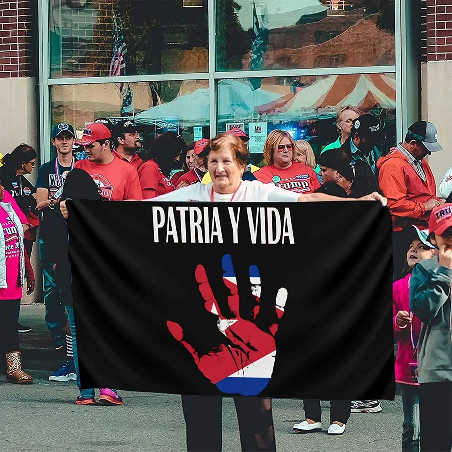 Kép /Patria-y-vida-viva-cuba-libre-zászló-3x5-ft-ellenálló-6-132544-thumb.jpg