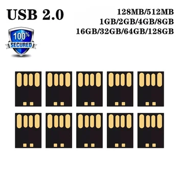 pendrive USB 2.0 rövid UDP U lemez chip pendrive 4 GB 8 GB 16 GB 32 GB 64 gb-os pendrive, usb-meghajtó félkész memória usb-stick