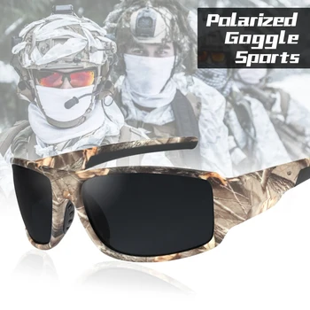 POLARSNOW 2020 Márka Polarizált Napszemüveg Álcázás Keret Sport napszemüvegek Halászati Szemüveg Oculos De Sol Masculino
