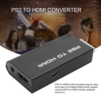 PS2-HDMI 4K HDMI Video Capture Kártya 480p Game Capture Kártya, USB 2.0-Készülék Doboz Eszköz Élő Streaming Videó Felvétel