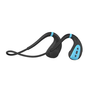 Q1 IPX8 Vízálló Fejét szerelt csontvezetéses Vezeték nélküli Fejhallgató Beépített 8G Memória Sport Fejhallgató