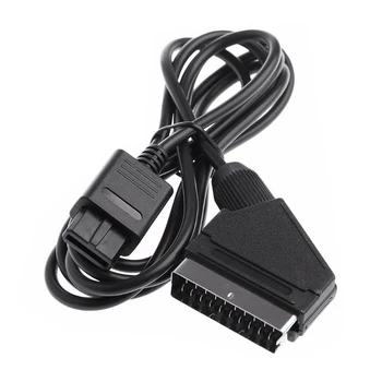 RGB SCART AV Kábel Vezető Kábel a Nintendo SNES Gamecube N64 NTSC Konzol Retro Játékok