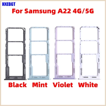 Samsung Galaxy A22 4G/5G A225 A226 Dual SIM-Kártya Tálca Jogosultja Sim & SD Memória Kártya Trey Okostelefon cserealkatrészek