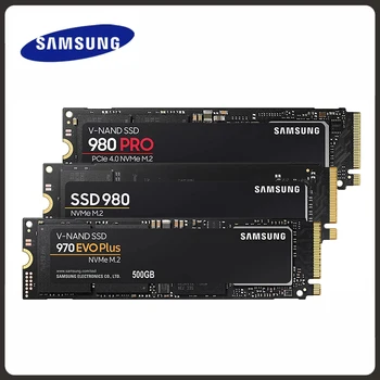 SAMSUNG SSD M. 2 NVME 500G 250G 1 tb-os 970EVO PLUSZ 980 PRO Merevlemez PCIe 3.0x2 HDD Merevlemez ssd PCIe Laptop