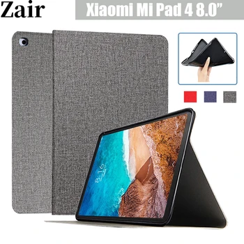 Slim Retro Összecsukható Állvány PU bőrtok Xiaomi Mi Pad 4 8 Smart Cover a Xiaomi MiPad4 8 inch Esetben tablet esetében
