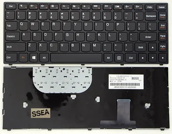SSEA Nagykereskedelmi Új MINKET billentyűzet fekete Lenovo Ideapad Yoga 13 Yoga13 laptop billentyűzet 25202908 9Z.N7GPN.P01 25202897