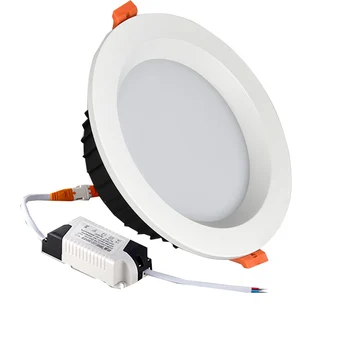 Szabályozható Süllyesztett LED Mélysugárzók 5W 7W 9W 12W SMD Mennyezeti Spot lámpa AC110-220V Beltéri Beágyazott Le Lámpa