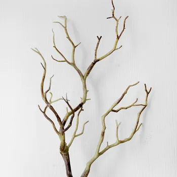 Szimulációs Műanyag Fa Ágai Gally Növények Haza Esküvői Dekoráció Otthon Ajándék 35cm karácsonyfa díszítő növények mesterséges