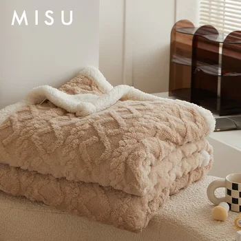 Tafu Plüss takaró takaró éjfélig alszik, a takaró kanapé takaró megvastagodott coral takaró, törülköző hatálya alá tartozó szabadidő takaró