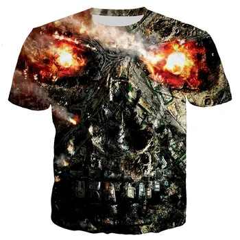 Terminátor Arnold Schwarzenegger Új Divat a Hűvös 3D Nyomtatott póló, Alkalmi Stílus T-shirt Streetwear Maximum