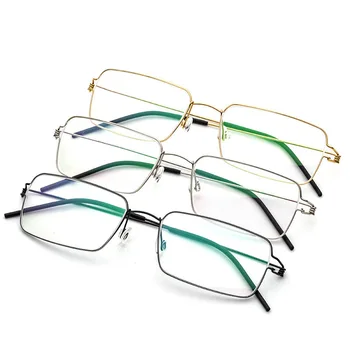Titán Ötvözet, Szemüveg Keret, a Férfiak Olvasó szemüveg Szemüveg koreai Dánia Nők PresbyopiaFrame Screwless Szemüveg