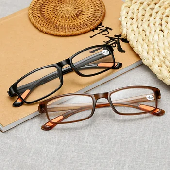 Ultra-könnyű Olvasó Szemüveg Rugalmas Szemüveg, Nagyító +1.00~+4.0 Dioptria Vision Care Vének Szemüveget Viselni Szem Tartozékok