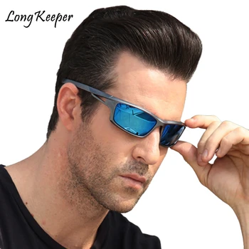 Unisex éjjellátó 100% UV400 Polarizált Vezetés napszemüvegek Férfi Polarizált Stílusos Napszemüveg Férfi Goggle Eyewears Gafas