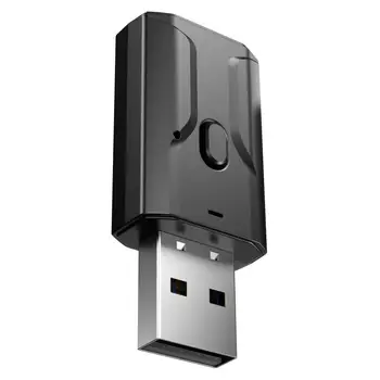 USB-Bluetooth-5.0 Adó-Vevő 2 az 1-ben Vezeték nélküli Bluetooth Audio Adapter Bluetooth 5.0 Adapter 3,5 mm-es AUX