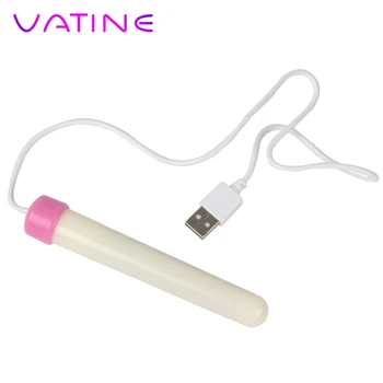 VATINE Univerzális USB Fűtés Bár Szex Játékok Vagina Melegebb Fáklya Felnőtt Termékek Férfiaknak Férfi Maszturbátor-Kupa