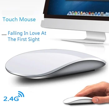 Vezeték nélküli USB-s Egér, Optikai Magic mouse Egér Ergonomikus 3D Slim Mause 1600 DPI Ultra Vékony Kis Irodai Egerek, Apple Macbook