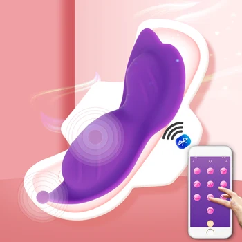 Vibrációs Bugyi Szexuális Játékszerek Nőknek APP Bluetooth Vezeték nélküli Távirányító G-pont Vibrátor Orgazmus Felnőtt Játék, Szex Játékok a Nők