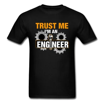 Vicces Mondás póló Férfi Geek Levelet pólók hidd el én Vagyok Mérnök Levelet Steampunk Felszerelés Tshirt Szajré Programozó Streetwear