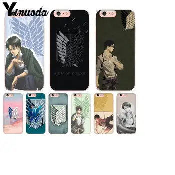 Yinuoda Anime Japán támadás Titán Egyéni Telefon tok iPhone X XS MAX 11 11 pro max 6 6 7 7plus 8 8Plus 5 5S XR SE 2020
