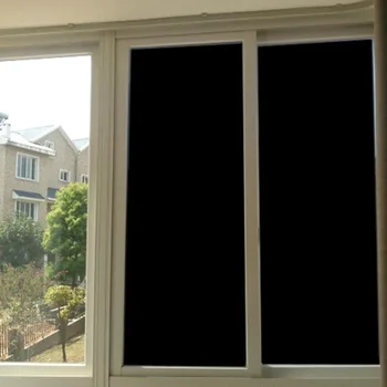 Áramszünet ablak film Anti-UV üveg matrica Statikus Ragaszkodnak Ablak Árnyalat a Fény 100% - Blokkoló Matt Üveg Film Adatvédelmi Hő Elutasítása