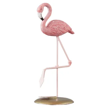 Északi Dekoráció Kreatív Gyanta Kézműves Flamingo Díszek Dekoráció, Otthon, Nappali Irodai Asztal Dekoráció Otthon Lakberendezés