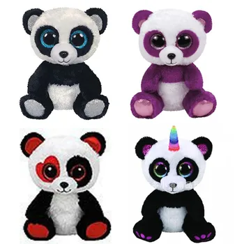 Új, Nagy Szemű Panda Plüss Gyerekek Plüss Állatok, Játékok, Ajándékok 15CM/25CM