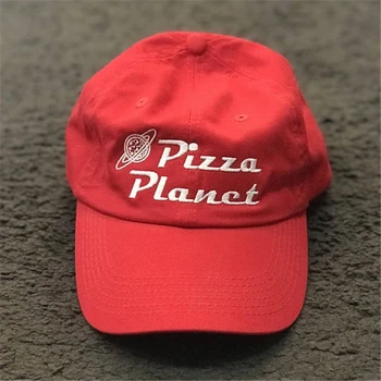 Új Pizza Planet Sapka Baseball Sapka Női, illetve Férfi Apa Kalapja Nyári Nap Pizza Pamut Snapback Hímzés Sport Sapka Alkalmi Márka