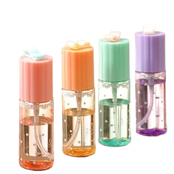 Újratölthető Utazási Porlasztó Szivattyú Spray Palackot mini parfümös üveg átlátszó üveg spray palackot kozmetikai palack, tartály 35/60/70 ml