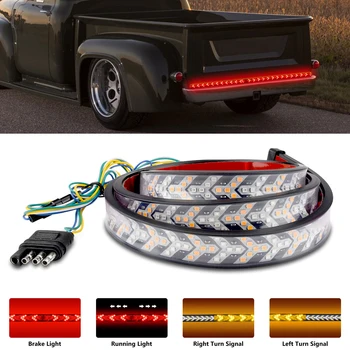 2021 40/48 Hüvelyk Teherautó Hátsó LED Szalag Light Bar Tripla 4. Sor-Funkció A Fék indexet A Jeep Pickup TEREPJÁRÓ Dodge