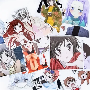 54Pcs/Zsák Japán anime karakterek Matrica DIY Kézműves Scrapbooking Album Szemét napi Tervező, Dekorációs Matrica