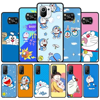 Aranyos Doraemon Rajzfilm Szilikon Esetben A Xiaomi Mi 10T Pro 10 11 Lite 5G 9T 11 A2 CC9 8 11 UItra CC9E 9 11X Pro hátlap