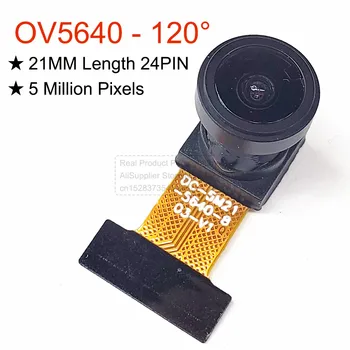 OV5640 21MM Kamera Modul ESP32-CAM Kamera Modul 5 Millió Pixel 120 Fokos 24PIN 0,5 MM Pitch 2.1 CM 5 MEGAPIXELES Új