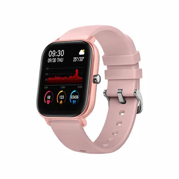 P8 1.4 inch Intelligens Karóra Férfi Full Touch Fitness Tracker Vérnyomás Okos Óra Nők GTS Smartwatch a Xiaom